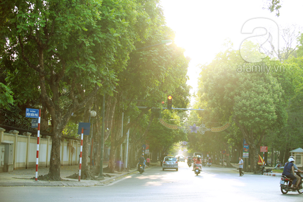 Phố Điện Biên Phủ ngày thường là một trong những điểm nóng về ách tắc giao thông nhưng ngày hôm nay lại hoàn toàn thông thoáng.