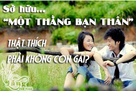 Thay đổi suy nghĩ tiêu cực đối với đứa bạn là con trai