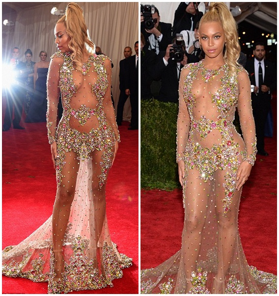 Bộ cánh Givenchy táo bạo của Beyonce