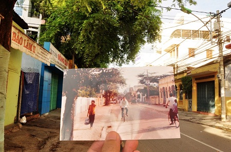 Đường phố Nha Trang (Ảnh cũ chụp năm 1966).