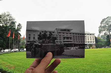 Dinh Độc lập ngày 30/4/1975.