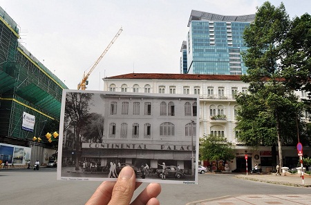 Khách sạn Continental năm 1950.