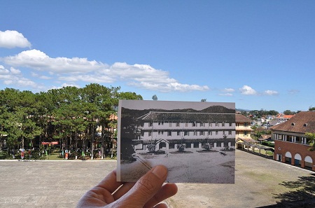 Trường Cao đẳng Sư phạm Đà Lạt (trước kia là trường Lycée Yersin) hồi năm 1948.