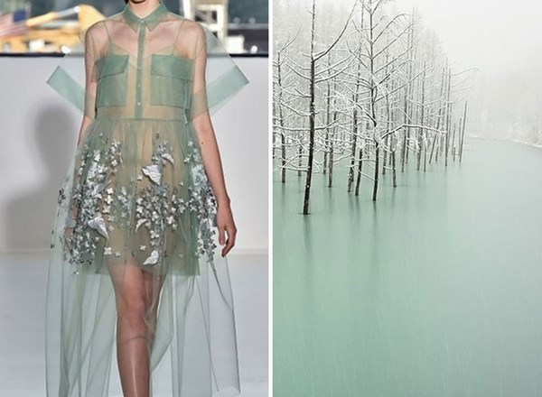 Delpozo Xuân Hè 2015 và hình ảnh mùa Đông băng giá