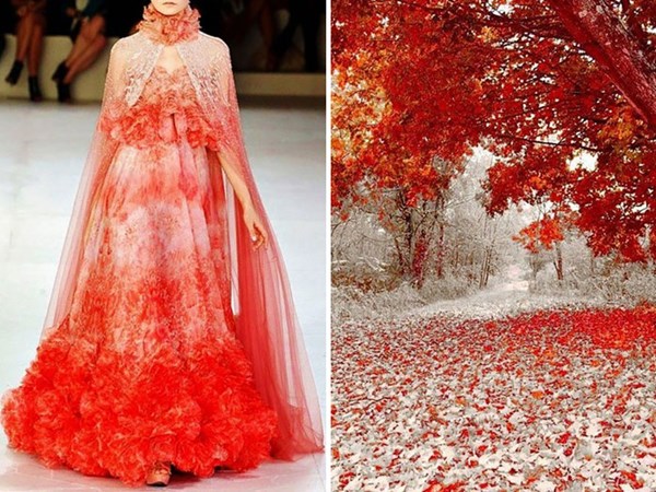 Thiết kế Xuân Hè 2012 của Alexander McQueen/ Tuyết đầu mùa Đông In Minnesota, Mỹ