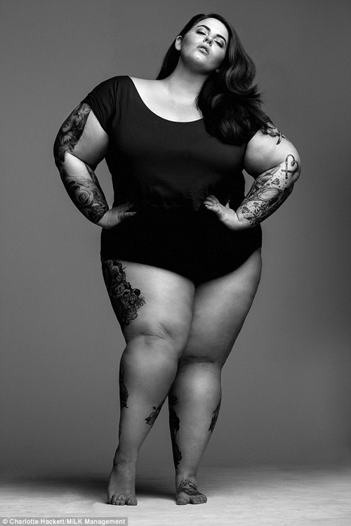 Tess Holliday gợi cảm theo cách rất riêng