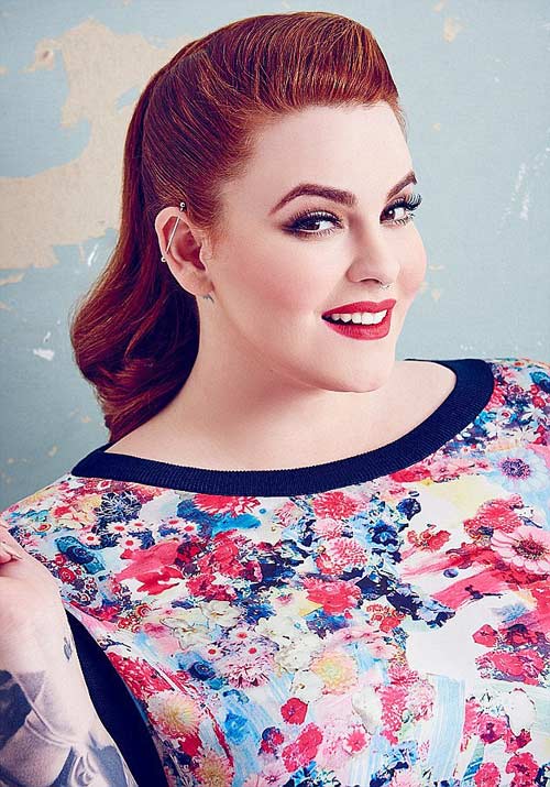 Gương mặt xinh đẹp của Tess Holliday say đắm mọi ánh nhìn