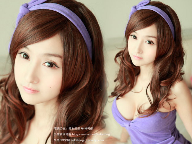 Gương mặt trong sáng, ngoại hình bốc lửa giúp Lâm Kha Đồng nhận được rất nhiều hợp đồng làm mẫu. 