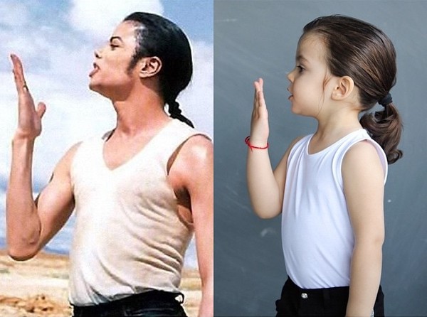 Trước đó, Michael Rangamiz cũng từng hóa thân vào hình tượng Ông hoàng nhạc Pop Michael Jackson.