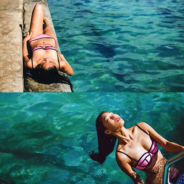 Blogger Cissy Zhang cũng không bỏ qua kiểu mode sành điệu này.