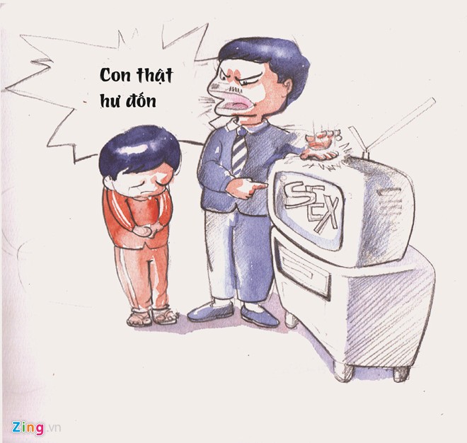 Một phụ huynh chia sẻ: