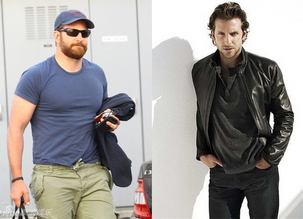Tài tử Bradley Cooper không biết đã làm "vỡ mộng" của bao nhiêu cô gái khi anh tăng cân