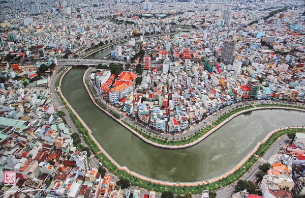 Một góc kênh Nhiêu Lộc - Thị Nghè.