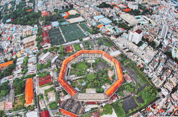Hình ảnh Khám Chí Hòa, nhà tù được xây từ thời Pháp.