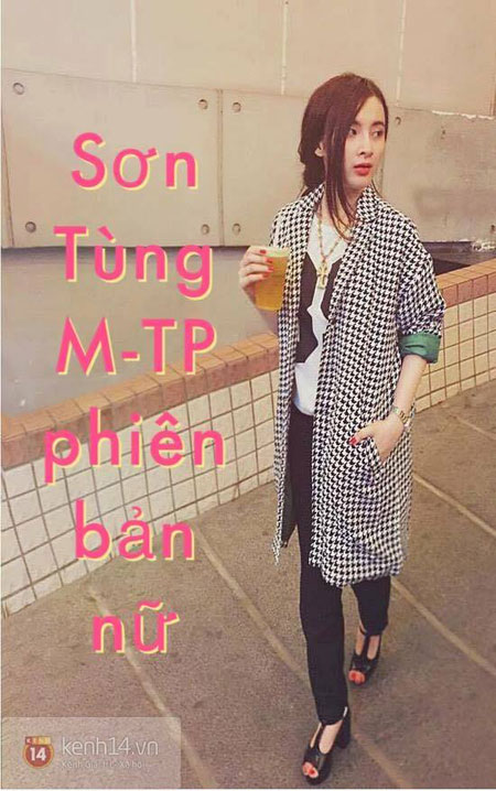 Tự stylist biến thành Sơn Tùng M-TP