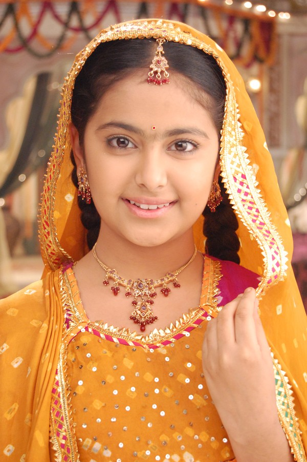 Diễn viên nhí Avika Gor (thủ vai nữ chính Anandi) bộ phim