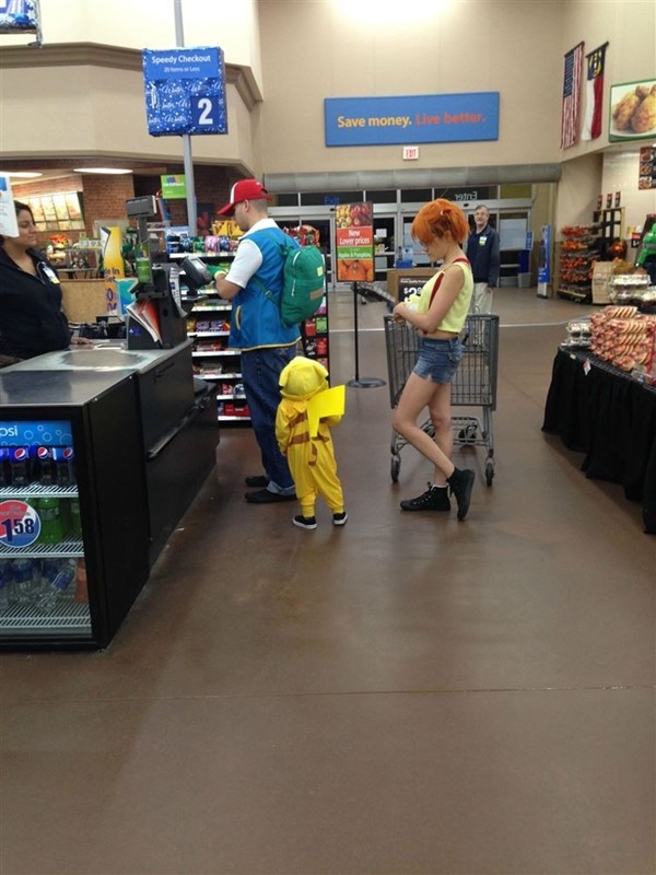 Pikachu biến hình.