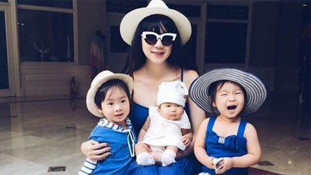 Mẹo hạn chế rụng tóc sau sinh của bà xã Lý Hải