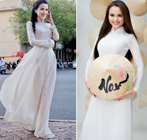 Hoa hậu Diễm Hương hiền lành bất ngờ.