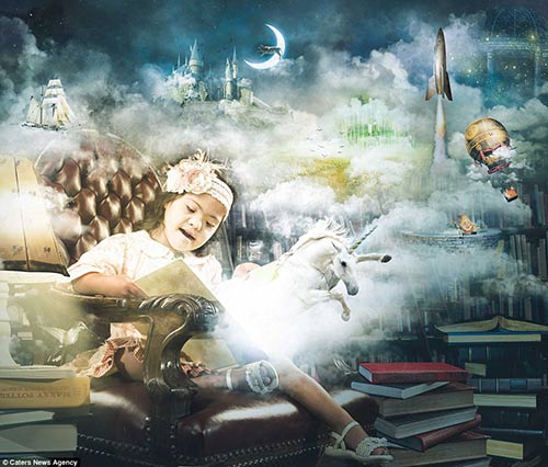 Sophie bị khuyết tật tim nhưng lúc nào cũng mê đọc sách. 