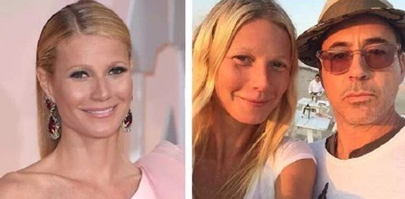 Gwyneth Paltrow không trang điểm trông cô xấu thảm hại so với lúc make up kĩ càng.