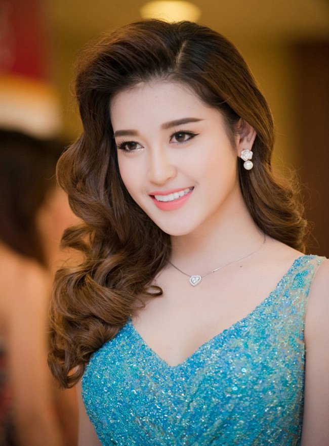 Gương mặt rạng ngời, bầu bĩnh của Huyền My cũng rất được lòng khán giả Việt.