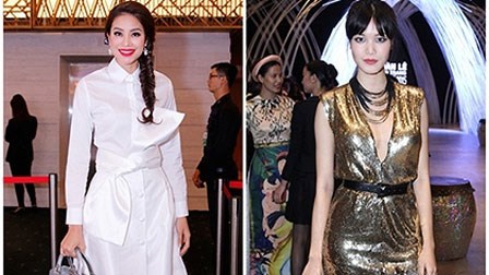 Phạm Hương kín đáo vẫn 'đánh bật' Thùy Dung váy ngắn