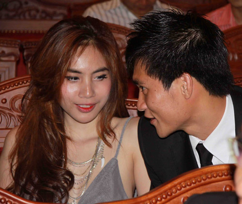 Xuất hiện cùng nhau tại Gala Quả bóng Vàng 2008