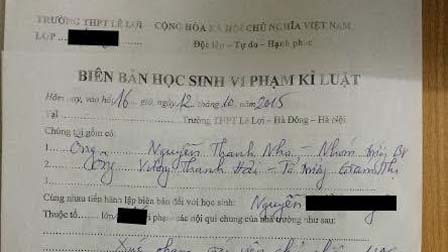Xúc phạm thầy cô trên Facebook, 7 học sinh THPT bị đuổi học-4