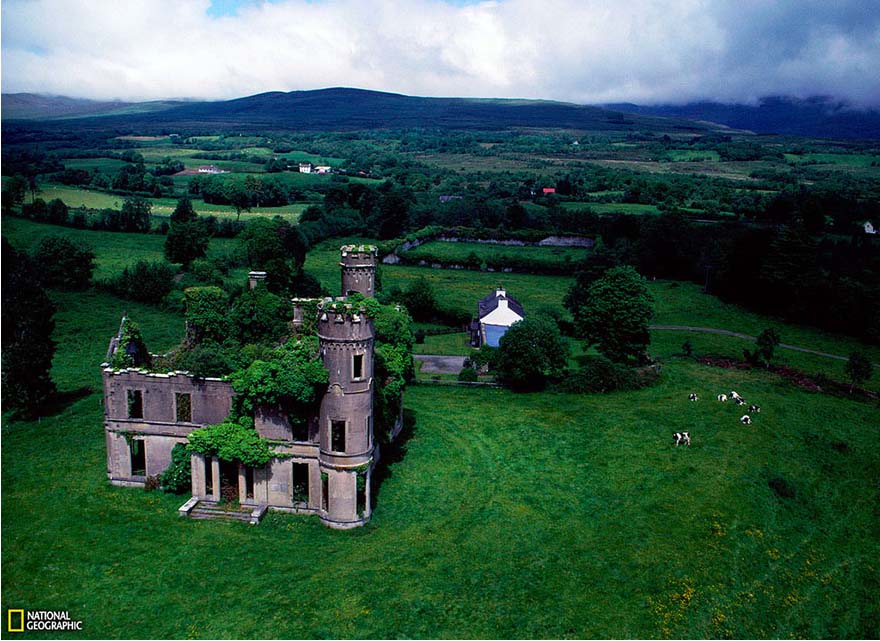 Lâu đài bị lãng quên ở Ireland.