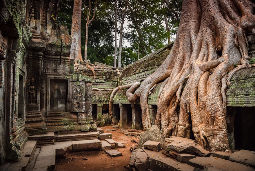 Đền Angkor, Campuchia.