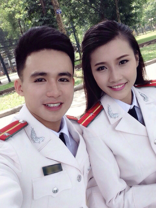 Anh chàng hot boy của Học viện Cảnh Sát này còn được gọi với