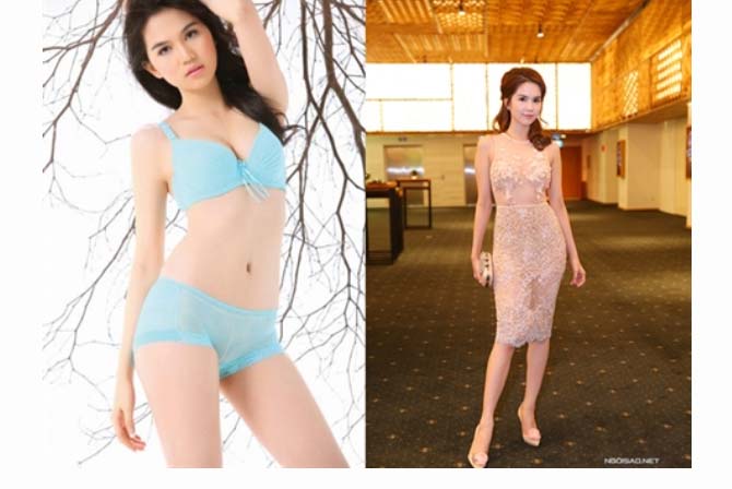 Thế nhưng, Ngọc Trinh vẫn giữ cho mình phong cách sexy quen thuộc. 