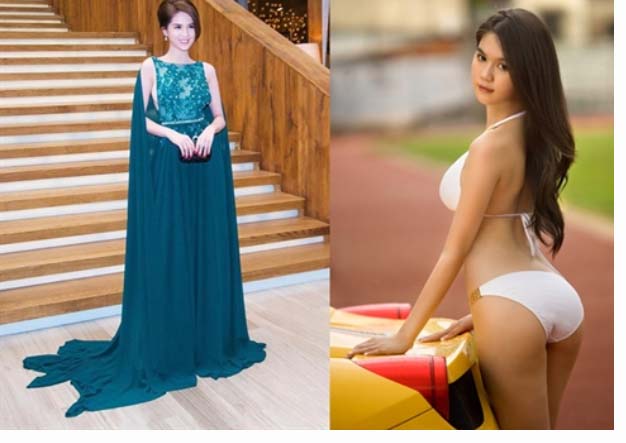 Những hình ảnh sexy của cô là những hình ảnh bikini nóng bỏng, quyến rũ.