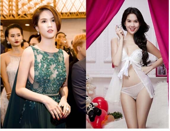 Phong cách sexy trước và sau khi làm bà chủ của Ngọc Trinh.