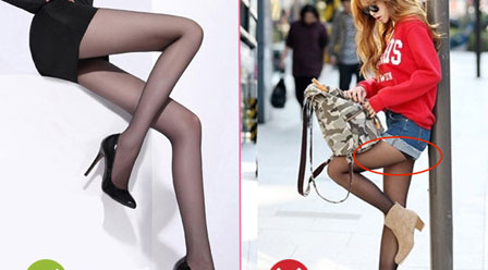 Soi lỗi thường gặp của sao Việt khi đi tất da chân-11