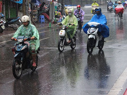 Miền Bắc sắp xuất hiện không khí lạnh kèm mưa giông