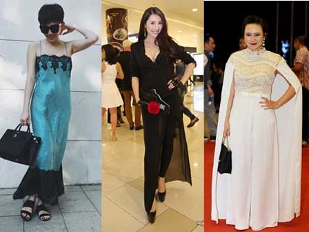 Những chiếc đầm ren không muốn ngắm lại của sao Việt tuần qua
