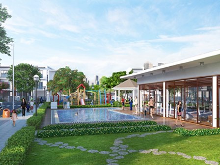 TP.HCM: villa liền kề sân golf hút vốn đầu tư