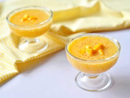Mát lạnh món xoài sữa trân châu cho ngày hè nóng bức
