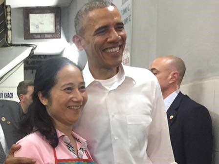 Ăn bún chả cùng Tổng thống Obama