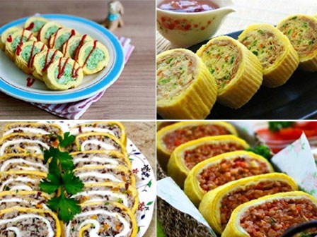 Những biến tấu đầy mới lạ đẹp mắt và vô cùng hấp dẫn từ trứng