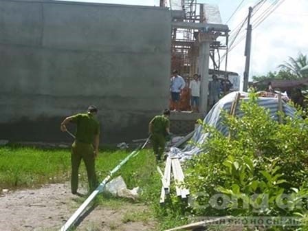 Hai công nhân bị điện giật tử vong khi thi công nhà nghỉ