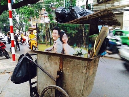 Sau tất cả, ảnh cưới cũng chỉ dùng để lót bếp, chặn rác mà thôi!