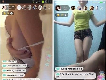 Nhức nhối “ổ mại dâm di động” trên Bigo Live
