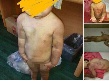 Người cha biến thái hành hạ con gái để khoe 