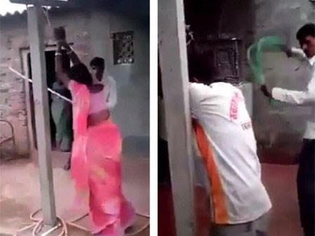 Phát hiện vợ ngoại tình, chồng nổi điên trả thù dã man