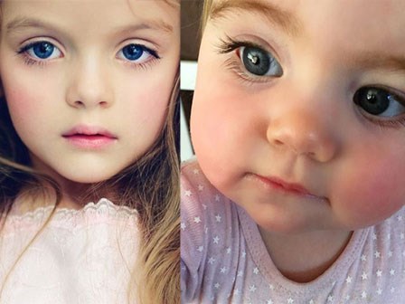 3 bé gái xinh nổi tiếng khắp thế giới vì đôi mắt đẹp hút hồn