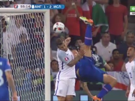 Clip tổng hợp: Anh 1-2 Iceland (Vòng 1/8 Euro 2016)