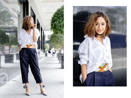 Gợi ý kết hợp đồ chuẩn mốt với 2 kiểu quần vải hot nhất hè này